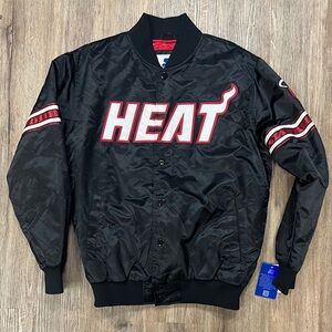 Brand New Starter Miami Heat Jacket NWT